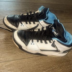 Used/ worn Jordan’s men’s 7 youth